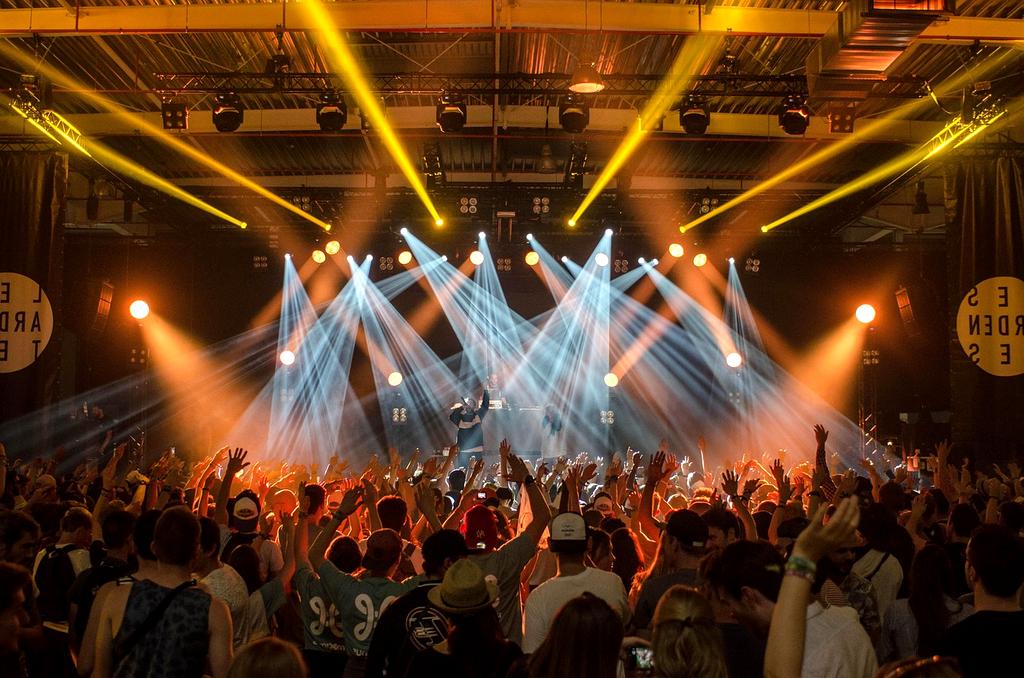 Biometric data dashboard showing audience engagement